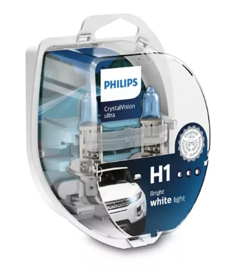 Philips H1 Bulb Crystal Vision